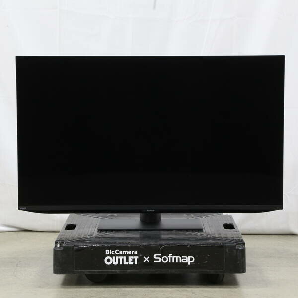 【中古】SHARP(シャープ) 〔展示品〕 液晶テレビ AQUOS(アクオス) 4T-C43FN2 ［43V型 ／Bluetooth対応 ／4K対応 ／BS・CS 4Kチューナー内蔵 ／YouTube対応］ 【258-ud】