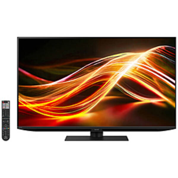 【中古】SHARP(シャープ) 〔展示品〕 液晶テレビ AQUOS ブラック 4T-C43GP2 ［43V型 ／Bluetooth対応 ／4K対応 ／BS・CS 4Kチューナー内蔵 ／YouTube対応］ 【399-ud】